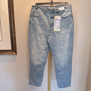 Rewash high rise 90’s mom jeans NWT 11/30